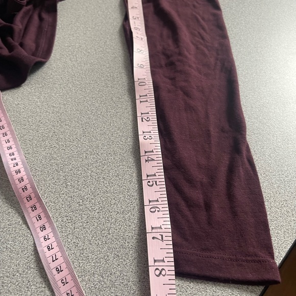 La Senza Plum Plaid 2pc PJs Size Large - Picture 7 of 10